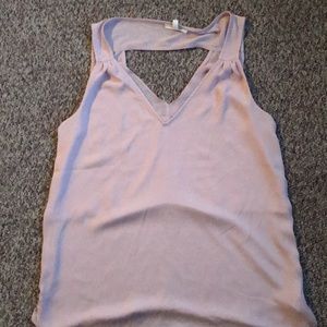 Light pink tank top